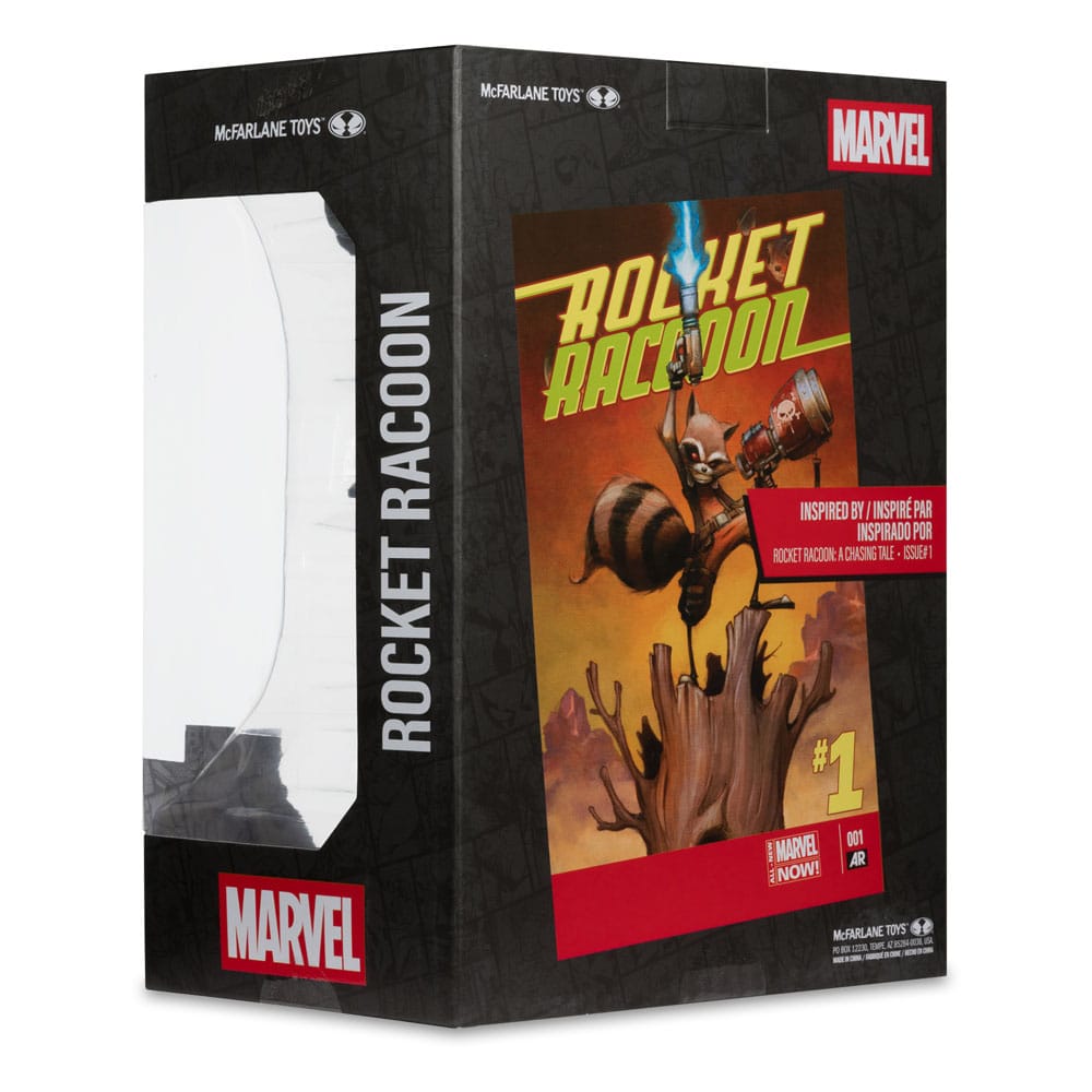 Marvel Collection PVC Statue 1/6 Rocket Racoon (Rocket Racoon: A Chasing Tale #1) 18 cm