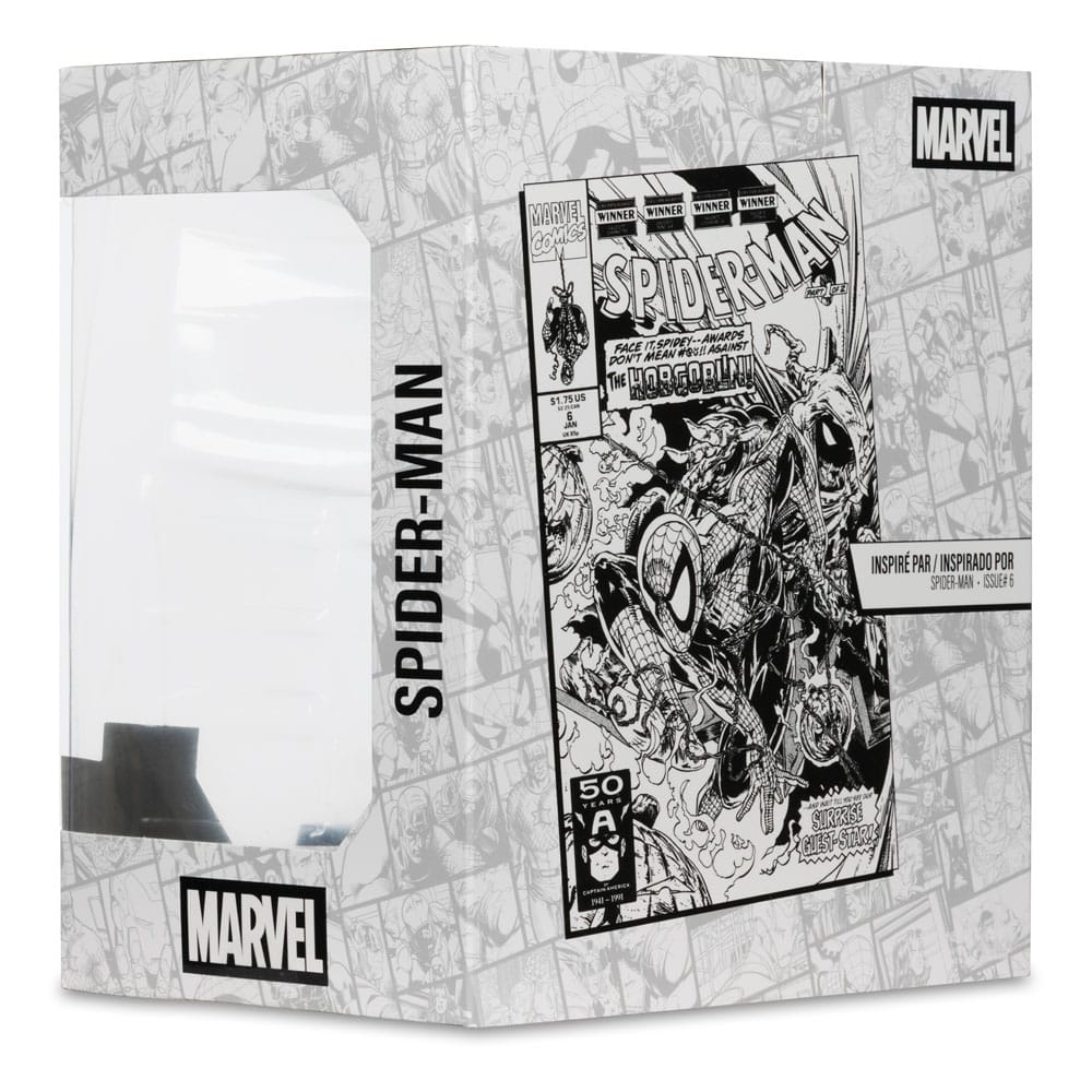 Marvel Collection PVC Statue 1/10 Spider-Man (Spider-Man #6)(Line Art)(Gold Label) 10 cm