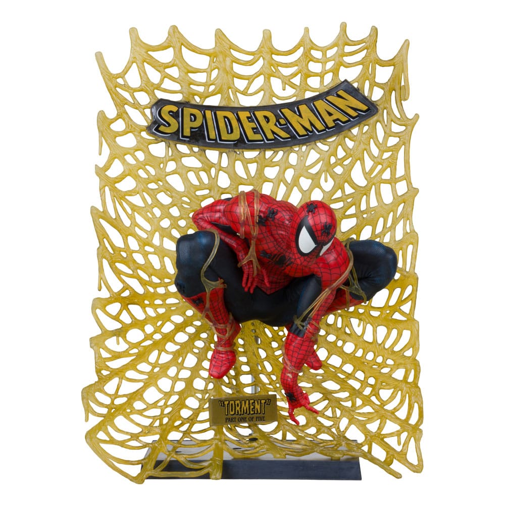 Marvel Collection PVC Statue 1/6 Spider-Man (Spider-Man # 1) (Gold Edition) (Gold Label) 15 cm McFarlane Toys