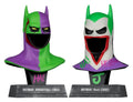 Batman DC Direct Mini Replica 1/3 2-pack Batman Cowls Hush & Knightfall (Jokerized) (Gold Label) 18 cm McFarlane Toys