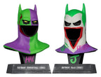 Batman DC Direct Mini Replica 1/3 2-pack Batman Cowls Hush & Knightfall (Jokerized) (Gold Label) 18 cm McFarlane Toys