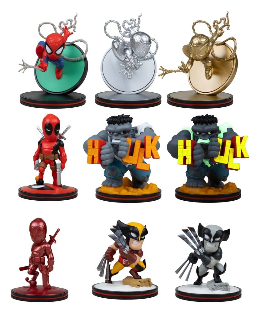 Marvel Q-fig Mini Figures Assortment (10) McFarlane Toys