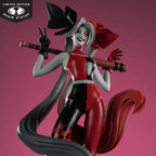 DC Direct Harley Quinn: Red, White & Black Statue 1/10 Harley Quinn by Alex Garner 21 cm