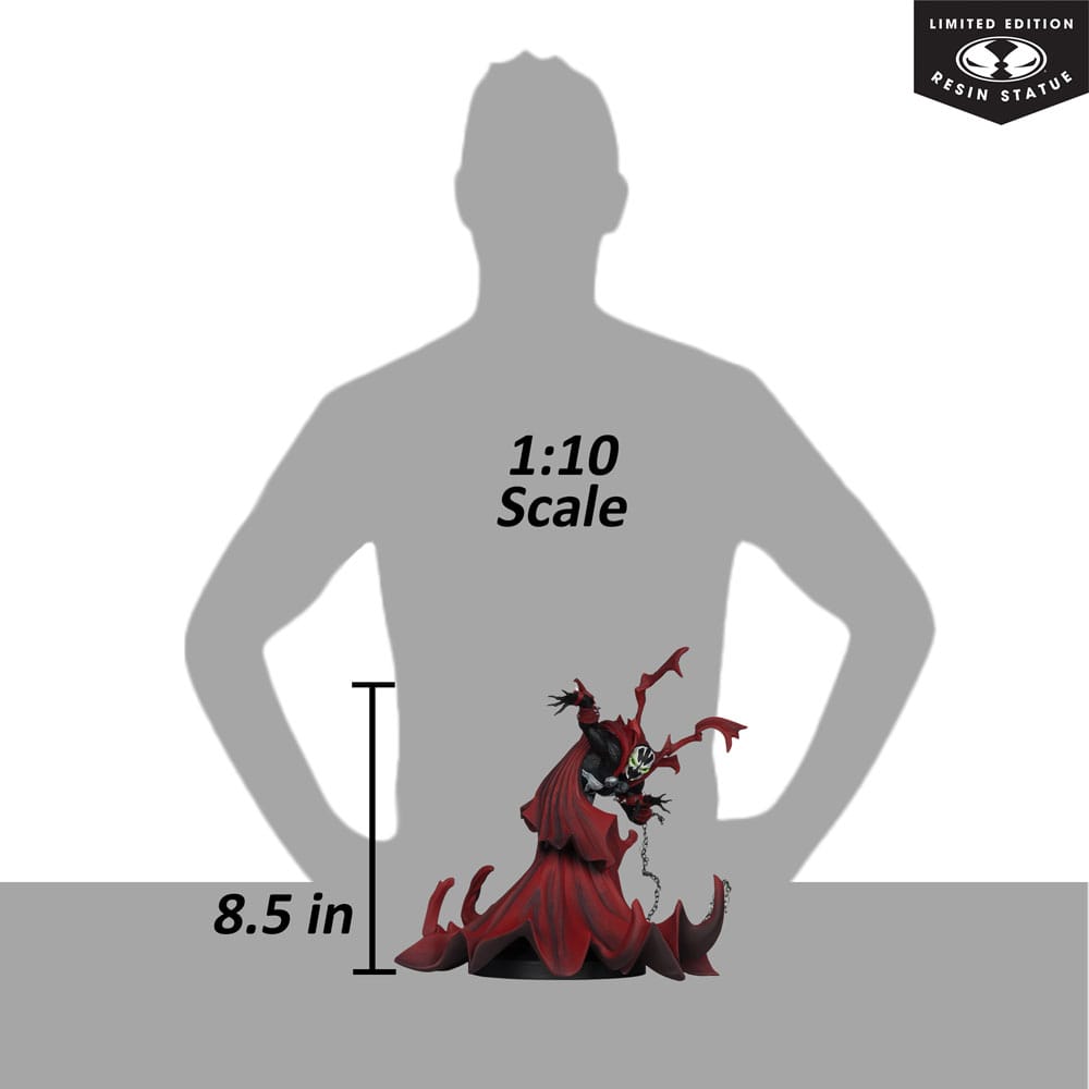 Spawn Statue 1/10 Spawn Inspired by the Art of Greg Capullo (Black White & Red All Over) 21 cm
