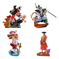 One Piece Petitrama PVC Mini Statue Logbox Re Birth Wano Kuni Vol. 1 Set 9 cm Megahouse