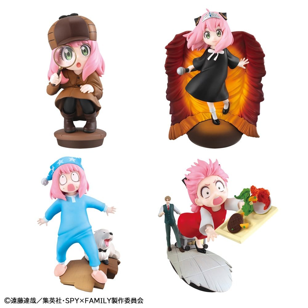 Spy x Family Petitrama PVC Mini Statue Vol. 3 Set 9 cm Megahouse