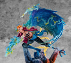 One Piece P.O.P MAS Maximum PVC Statue Marco the Phoenix Leader of 1st group of Whitebeard Pirates 32 cm
