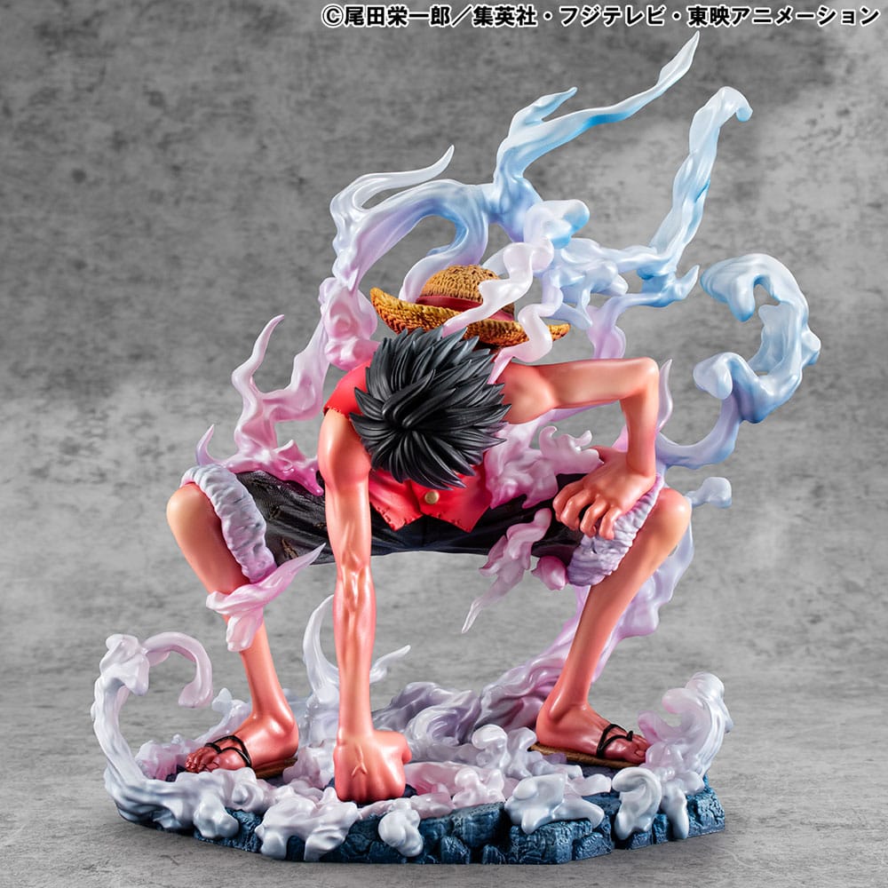 One Piece P.O.P PVC Statue Monkey D. Luffy Gear 2 Limited Edition 19 cm Megahouse