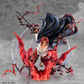 One Piece P.O.P SA-MAXIMUM PVC Statue Leader of Red Hair Pirates Red-Haired Shanks Kamusari 25 cm Megahouse