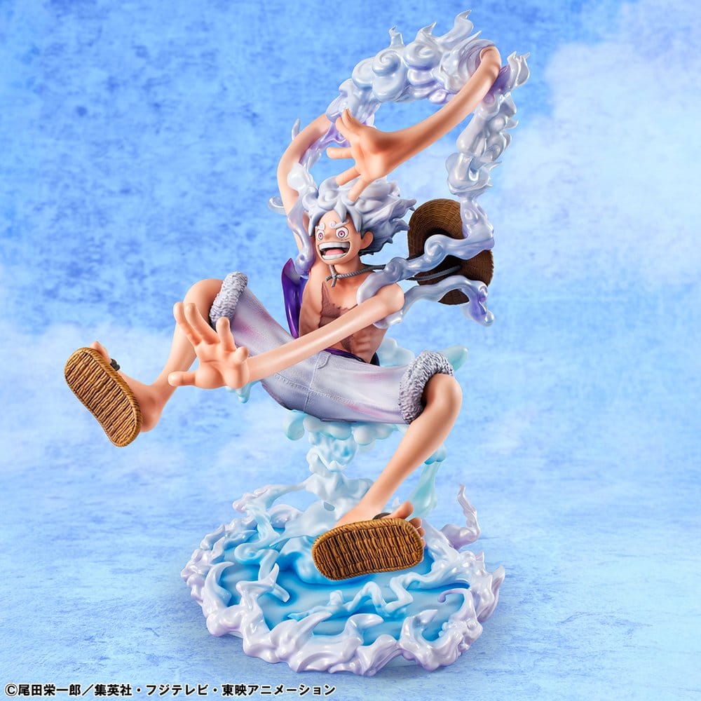 One Piece Portrait.Of.Pirates PVC Figure "Evolutionary History" Monkey D. Luffy "Gear Fifth" 26 cm Megahouse