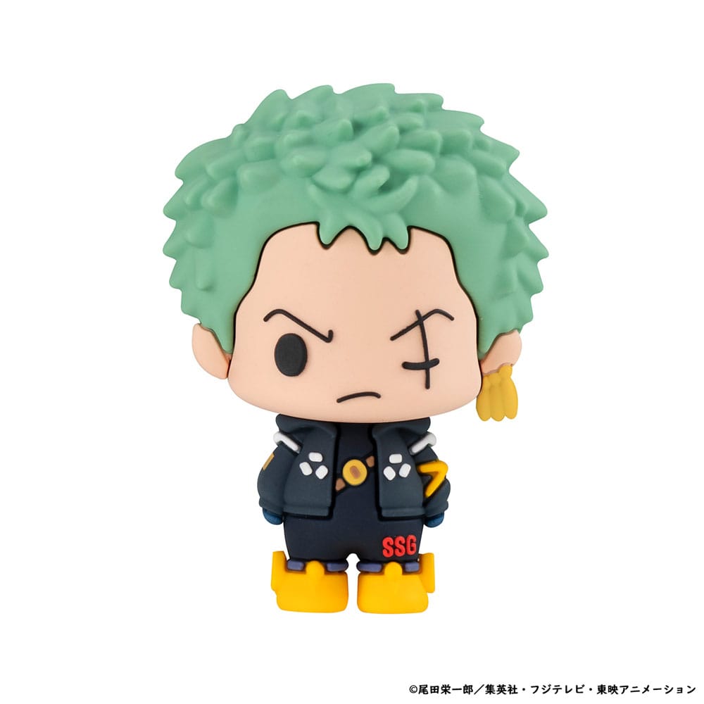 One Piece Chokorin Mascot Series Trading Figure 6-Pack Egghead Ver. 5 cm