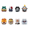 My Hero Academia Mega Cat Project Mini Figures Heroaca Cats No.01 3 cm Blind Box Assortment (8) (Repeat) Megahouse