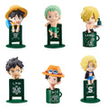 One Piece Ochatomo Series Trading Figure Pirates´ Vacance 4 cm Assortment (8) Megahouse