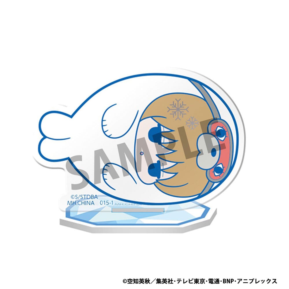 Gintama Acrylic Figure Prince Hata & Animals of Ice 6 cm Display (6)