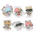 Gintama Acrylic Figure Prince Hata & Animal Paradise 6 cm Display (6) Megahouse