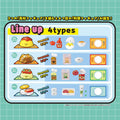 Recipeeez Mini Figure Menu 01 3 cm Assortment (4) Megahouse