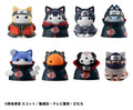 Naruto Shippuden Mega Cat Project Trading Figure Defense Battle of Village of Konoha! 3 cm Nyaruto! Blind Box Assortment (8) (re-run) Megahouse
