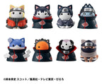 Naruto Shippuden Mega Cat Project Trading Figure Defense Battle of Village of Konoha! 3 cm Nyaruto! Blind Box Assortment (8) (re-run) Megahouse
