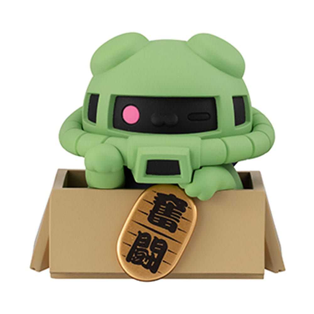 Mobile Suit Gundam Mega Cat Project Trading Figure 6-Pack Cats Luckycat 6 cm Blind Box (with gift)