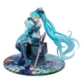 Mobile Suit Gundam x Hatsune Miku Lucrea PVC Statue Hatsune Miku x OO Gundam 45th Anniversary 17 cm Megahouse
