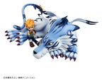Digimon Adventure G.E.M. Series PVC Figure Garurumon & Ishida Yamato 25 cm (Repeat) Megahouse