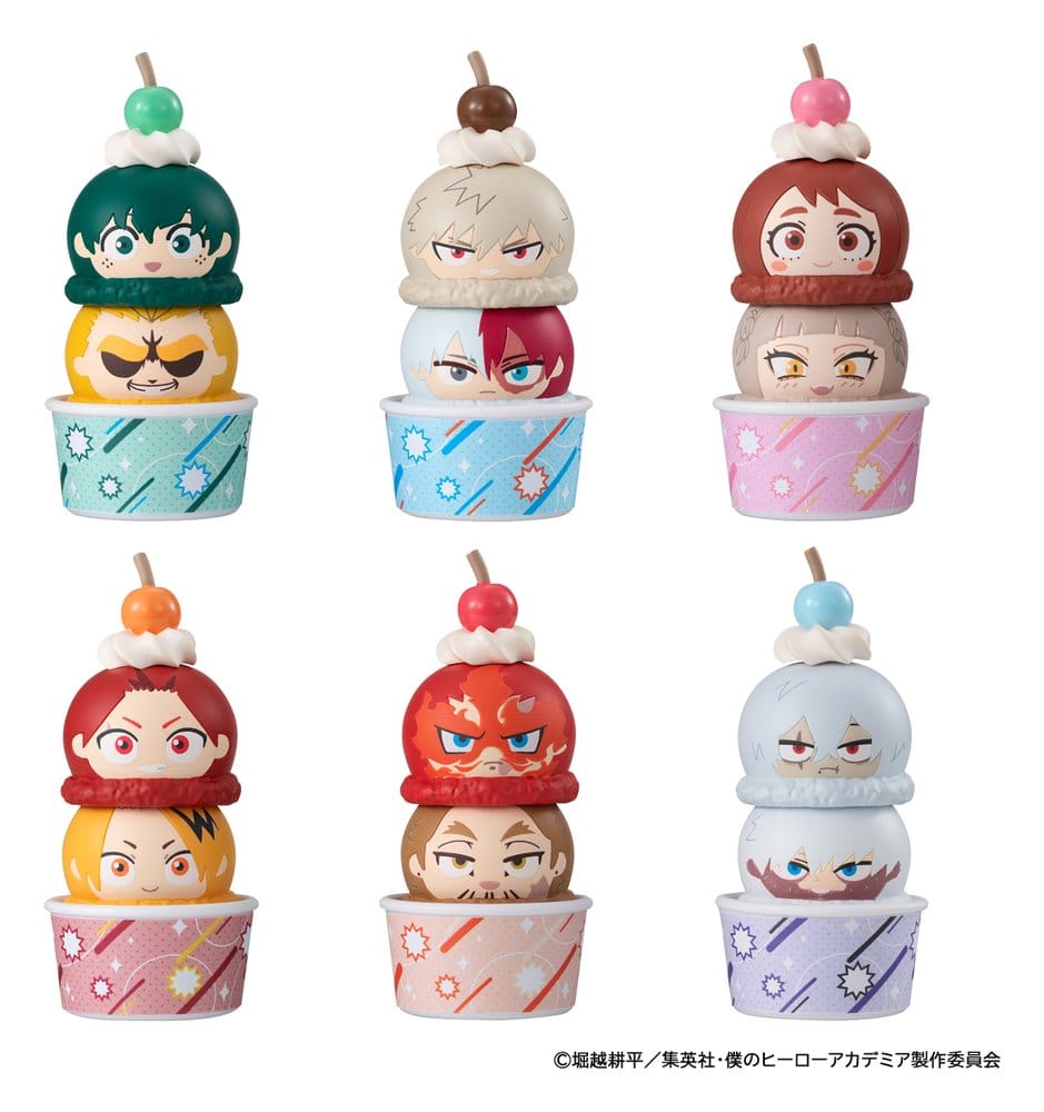 My Hero Academia Tsumichen Stack up & Change Trading Figure 8 cm Blind Box Assortment (6) Megahouse