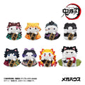 Demon Slayer: Kimetsu no Yaiba Mega Cat Project Trading Figure Fortune Cats Ver. 01 7 cm Blind Box Assortment (8) Megahouse