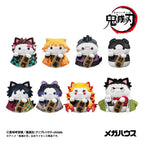 Demon Slayer: Kimetsu no Yaiba Mega Cat Project Trading Figure Fortune Cats Ver. 01 7 cm Blind Box Assortment (8) Megahouse