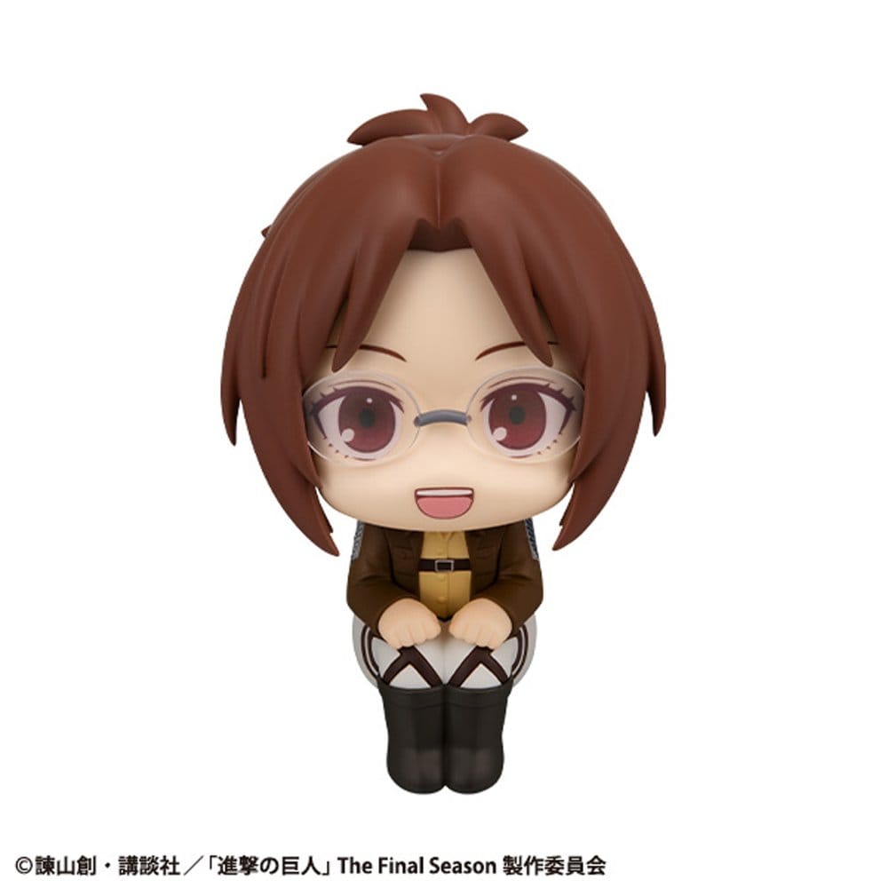 Attack on Titan Look Up PVC Statues Hange Zoe & Erwin Smith (with gift) 11 cm