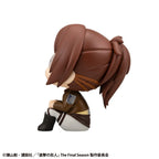 Attack on Titan Look Up PVC Statues Hange Zoe & Erwin Smith (with gift) 11 cm