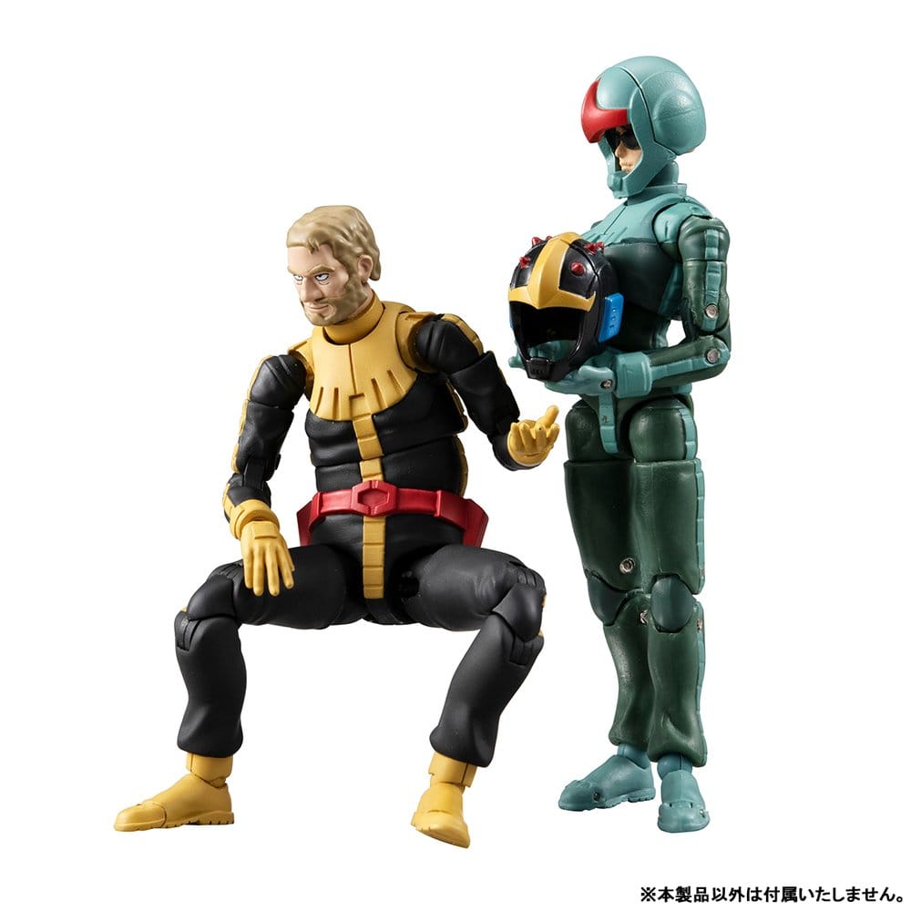 Mobile Suit Gundam G.M.G. Collection 13 Action Figure Principality of Zeon Black Tri-Stars Gaia Normal Suit Ver. 10 cm