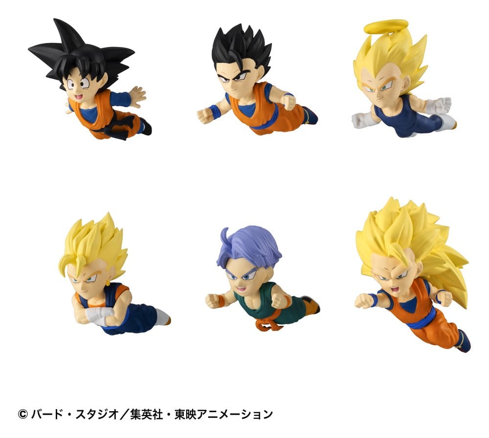 Dragon Ball Tobimas Mini Figures Vol. 3 Blind Box Assortment (6) Megahouse