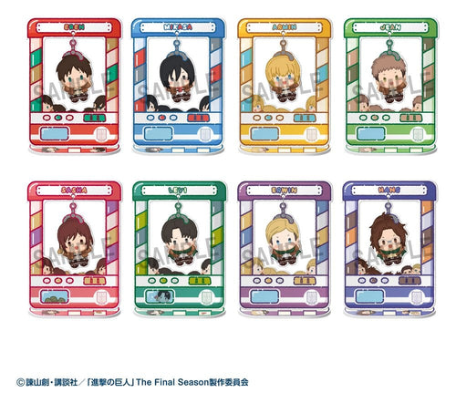 Attack on Titan Acrylic Figure Chara Catcher 9 cm Blind Box Display (8) Megahouse