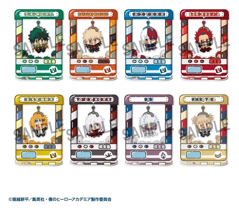 My Hero Academia Chara Catcher Acrylic Figures 10 cm Vol.2 Blind Box Display (8) (Repeat) Megahouse