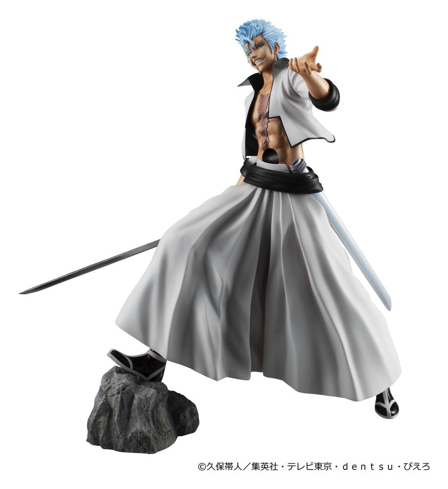 Bleach G.E.M. Series PVC Figure Grimmjow Jaegerjaquez 25 cm (Repeat) Megahouse