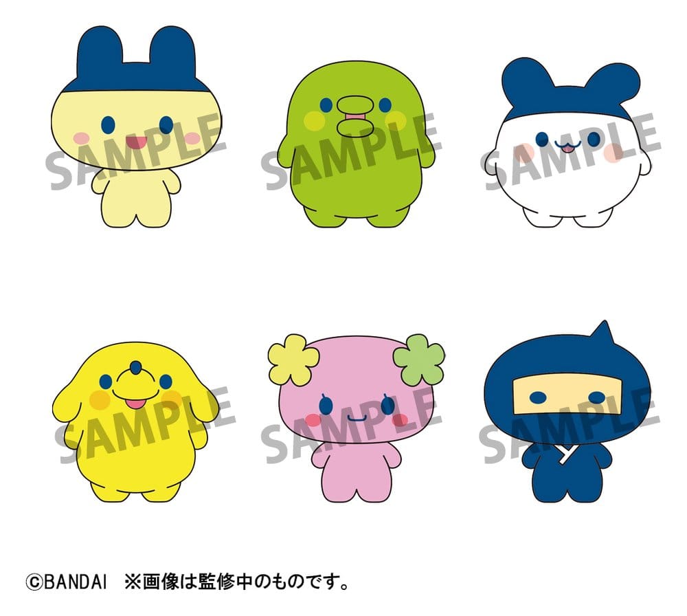Tamagotchi Chokorin Collection Mini Figures 5 cm Blind Box Assortment (6) Megahouse