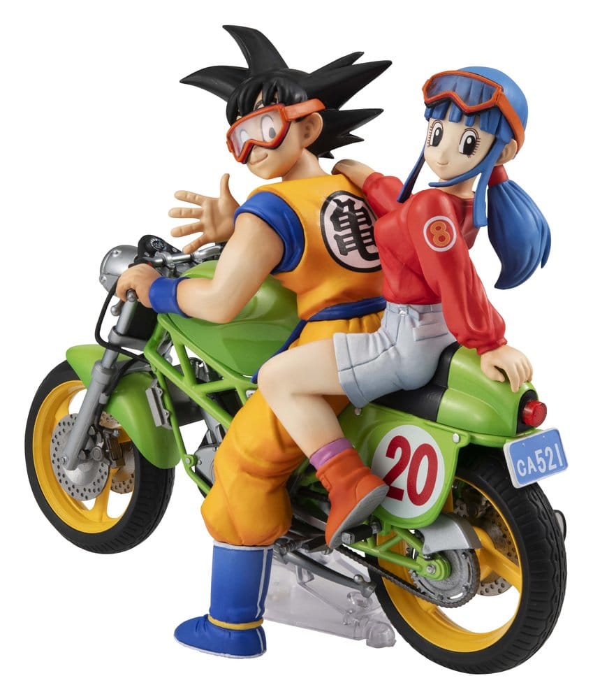 Dragon Ball Z Desktop Real McCoy PVC Figure 05 Son Goku & Chichi Limited Repeat Ver. 15 cm Megahouse