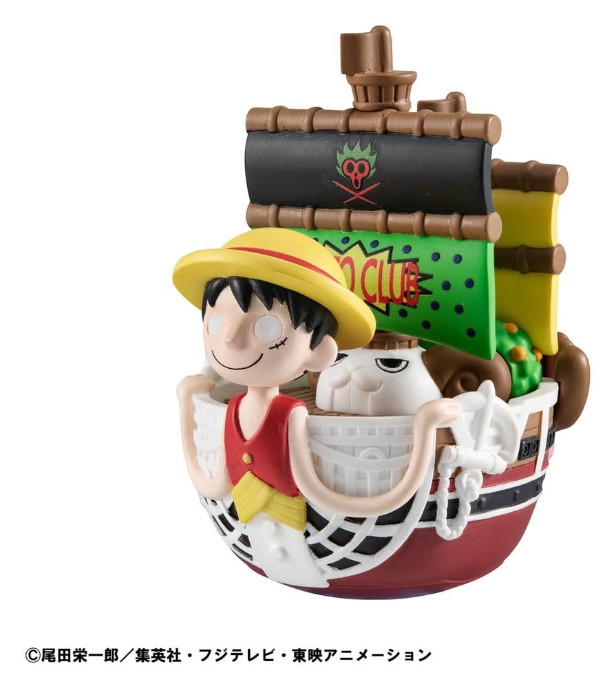 One Piece YuraColle Series Mini Figures 6-Pack Grand Line Collection Set Vol.3 6 cm