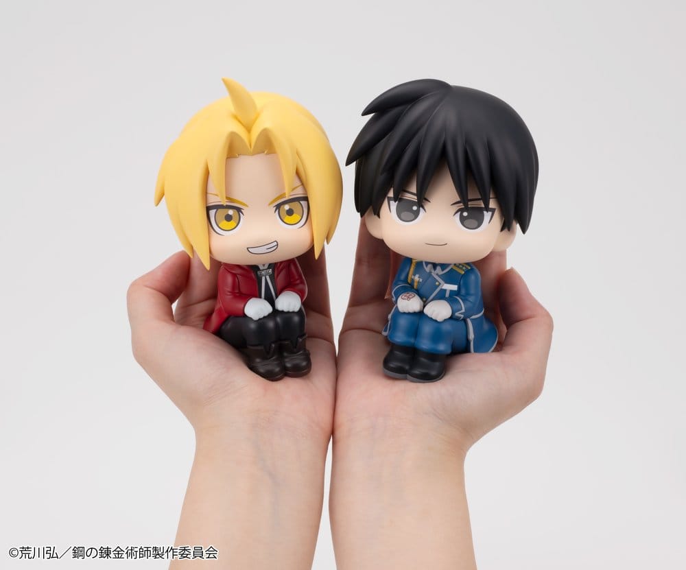 Fullmetal Alchemist Look Up PVC Figures 2-Pack Edward Elric & Roy Mustang 11 cm (with gift) Megahouse