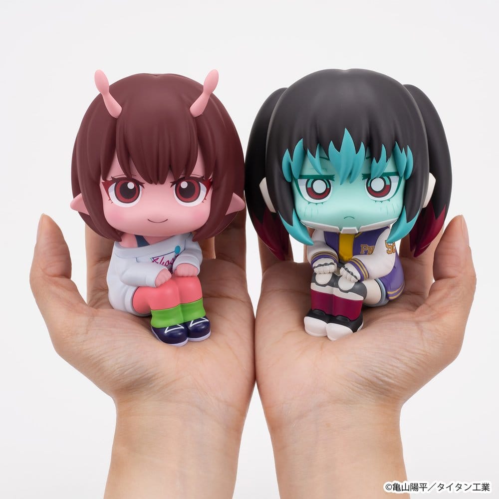 Milky Subway The Galactic Limited Express Look Up PVC Figures 2-Pack Chiharu & Makina 11 cm (with gift) Megahouse