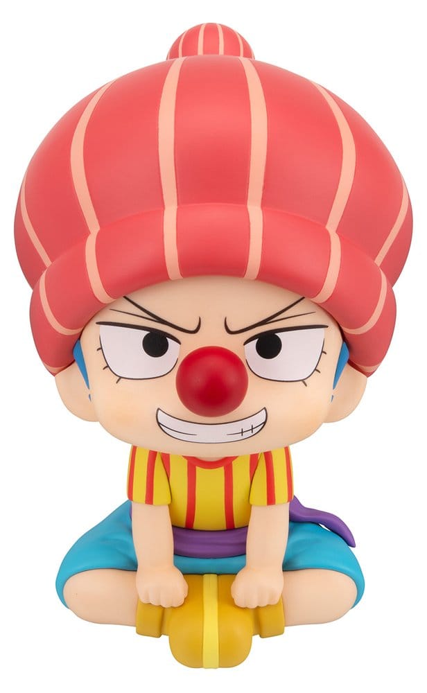 One Piece Look Up PVC Figure Buggy Childhood Ver. 11 cm Megahouse
