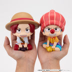 One Piece Look Up PVC Figures 2-Pack Shanks & Buggy Childhood Ver. 11 cm (with gift) Megahouse