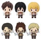Attack on Titan Chokorin Collection Mini Figures 5 cm Blind Box Display (6) Megahouse