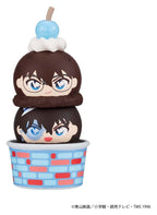 Detective Conan Tsumichen Stack up &amp; Change Mini Figures 6-Pack 8 cm (with gift)