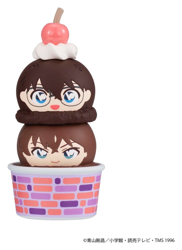 Detective Conan Tsumichen Stack up &amp; Change Mini Figures 6-Pack 8 cm (with gift)