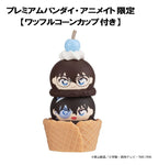 Detective Conan Tsumichen Stack up &amp; Change Mini Figures 6-Pack 8 cm (with gift)