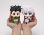 Hunter x Hunter Look Up PVC Figures 2-Pack Gon Freecss & Killua Zoldyck 11 cm (with gift) Megahouse