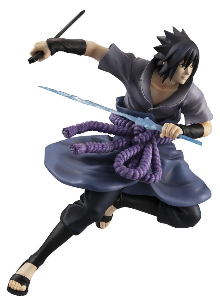 Naruto Shippuden G.E.M. Series PVC Figure Sasuke Uchiha Great Ninja War Ver. 23 cm (Repeat) Megahouse
