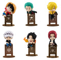 One Piece Ochatomo series Mini Figures Pirates Party 4 cm Blind Box Display (8) (Repeat) Megahouse