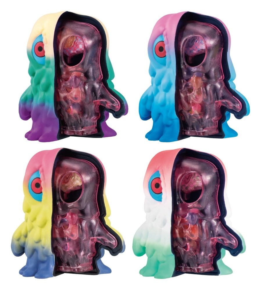 Godzilla Inside Fantasy Mini Figures Hedorah Blind Box Assortment (4) Megahouse